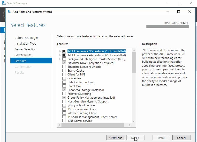 How to Install Windows Sever Backup Feature